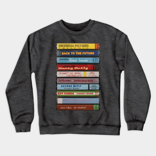 Back to the Future Crewneck Sweatshirt by JordanBoltonDesign